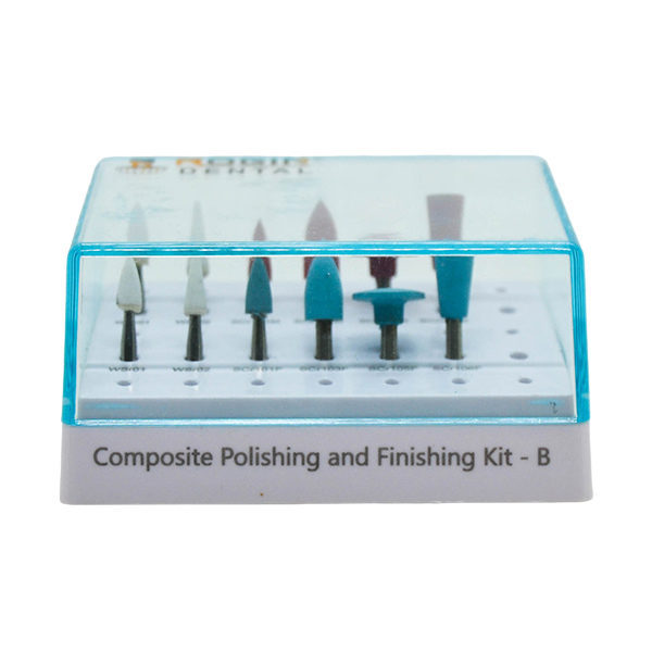 Kit De Polissage Dentaire - Burses Et Têtes Silicone Pour Pièce à Main Basse Vitesse RA/HP