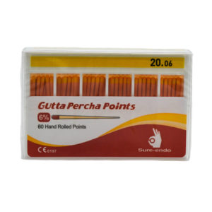 Pointes Gutta Percha ISO 6% Tunisie